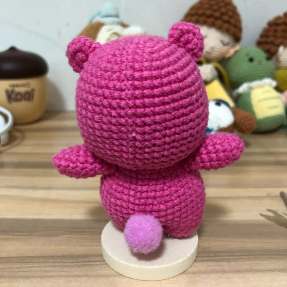 Handmade Plush Toy Bag Charm & Keychain - Picture 5 of 5